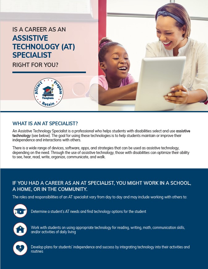 APR: Is a Career as an Assistive Technology (AT) Specialist Right for You?